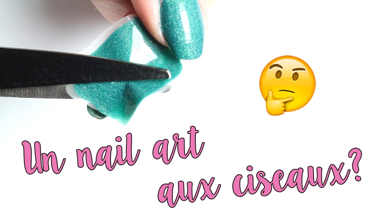 ✂️  Un nail art avec des ciseaux !