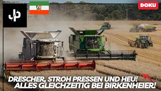 Harvest time in North Rhine-Westphalia, everything is happening at once! || JP Agrar Documentary