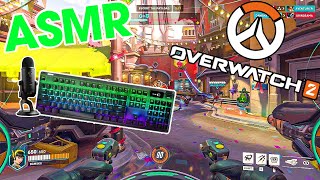 Overwatch 2 ASMR 🎧 Keyboard + Mouse Sounds