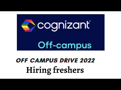 Cognizant Off Campus Drive 2022 for Programmer Trainee | Any Degree ...
