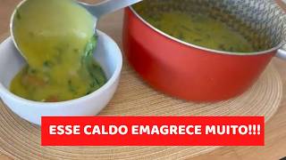 CALDO VERDE LOW CARB! EMAGRECE, DESINCHA E ABAIXA O DIABETES! CALDO DE ABOBRINHA LOW CARB!