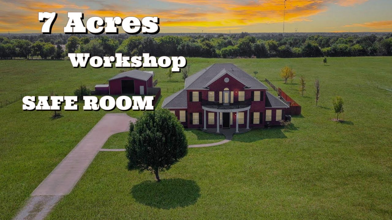 7Acre Estate, Safe Room, Pond, Horses Permitted, NE of