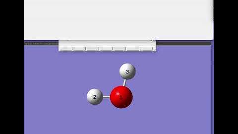 How to perform a redundant coordinate scan calculation with GaussView and Gaussian