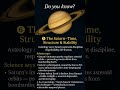 It is not just planet #reels #hiddenknowledge #new #astrology #spritual #saturn #youtubeshorts