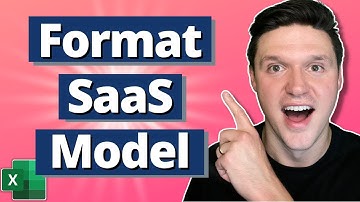 How To Format SaaS Revenue Forecast Models In Excel