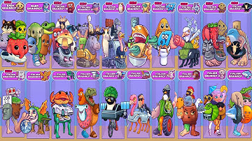 NEW Baby Brainrot 2 + All Brainrots 18–1 😱 Merge Fellas