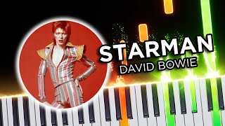 Starman (David Bowie) - Piano Tutorial