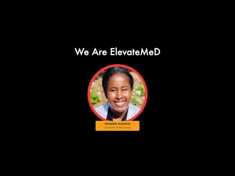 We Are ElevateMeD Meet Khadra 