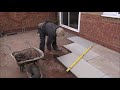 Eric Barker Landscapes new Patio & Lawn for Brett in Warwickshire