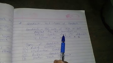 Gradient and types of gradient in railway engineering