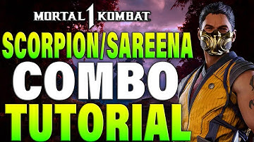Mortal Kombat 1 Scorpion Combos Sareena Kameo - Mortal Kombat 1 Scorpion Sareena Combo Tutorial