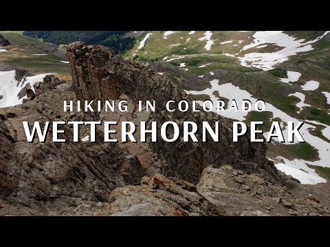 Video: Wetterhorn Peak Fotogrāfijas: Colorado 14ers Skati