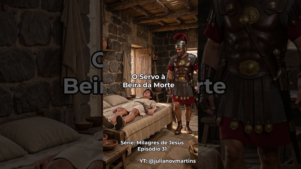 O Servo à Beira da Morte #mensagem #jesus #gospel #reflexao