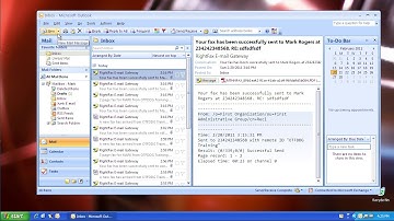 How to Send A Fax From Microsoft Outlook   RightFax