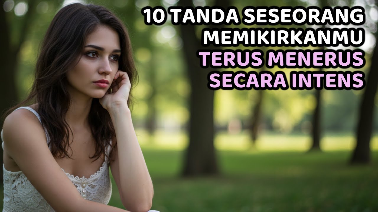 10 Tanda Tanda Seseorang yg Jauh Disana Memikirkanmu Terus Menerus Secara Intens