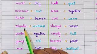 Opposite Words|| Most important Opposite Words|| Antonyms