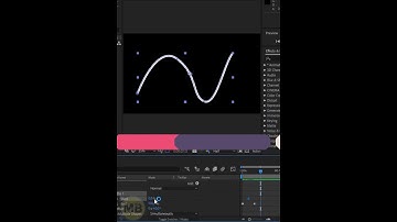 Line Motion Accent Graphic Techniques in After Effects #aftereffects #short