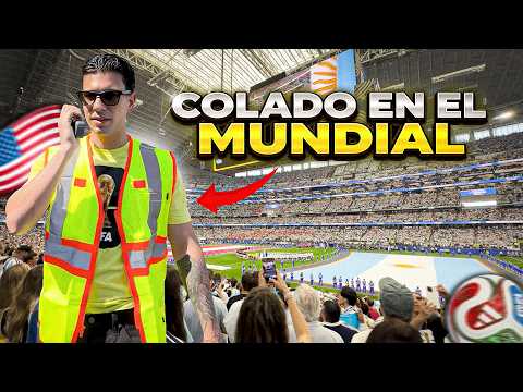 I SNEAKED INTO THE WORLD CUP DISGUISED AS SECURITY