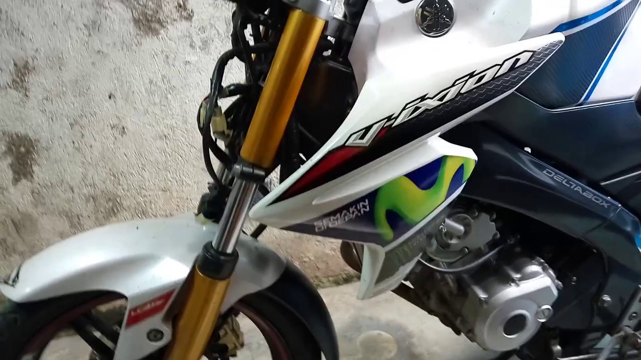 Beginilah Tampilan Vixion Pakai Cover Shock Dari Pipa YouTube