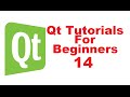 Qt Tutorials For Beginners 14 - Use QLineEdit as password field