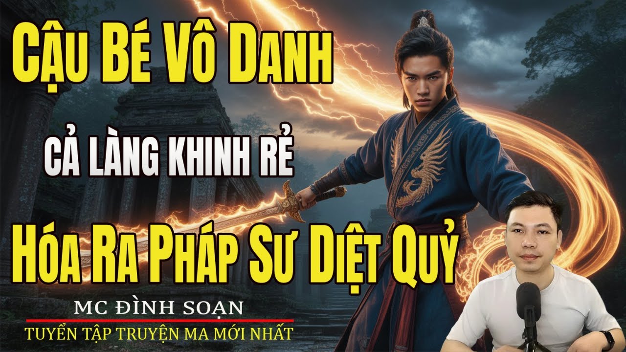 CẬU BÉ VÔ DANH CẢ LÀNG KHINH RẺ HÓA RA LÀ PHÁP SƯ DIỆT QUỶ  | Truyện Ma Đình Soạn-Chuyện Ma kinh dị