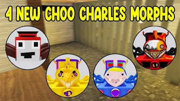 UPDATE 31 ⭐ How to Find ALL 4 NEW CHOO CHARLES MORPHS in Find The Choo Charles Morphs