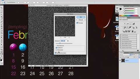 Photoshop: Star field effect