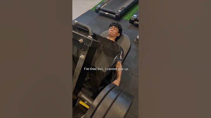 I'm tired but , i cannot give up