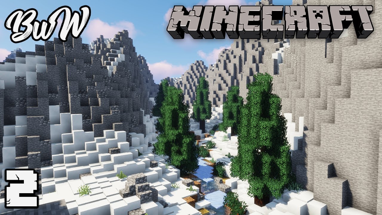 HOLIDAY SPECIAL #2 Creating a Winter wonderland : MINECRAFT 1.13.2 ...