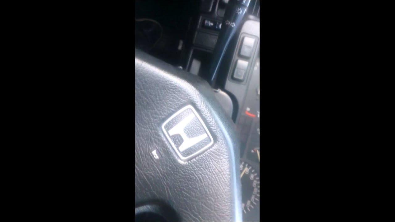 crx file Honda CRX driving around