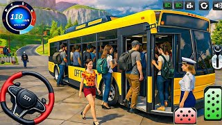  City Coach Bus Driving Simulator 3D _ City Passengers Pick And Drop _ Android Gameplay screenshot 5