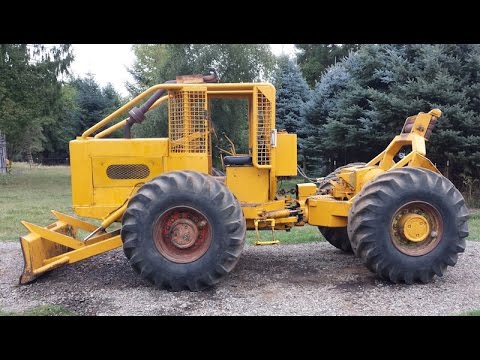 Franklin 170 Log Skidder - YouTube