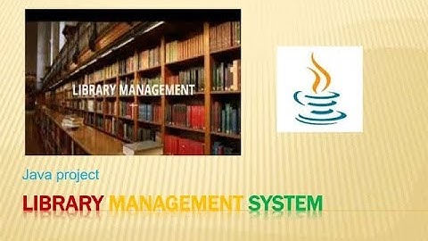 #01 Java Library Management System with MySQL Database: Complete Project