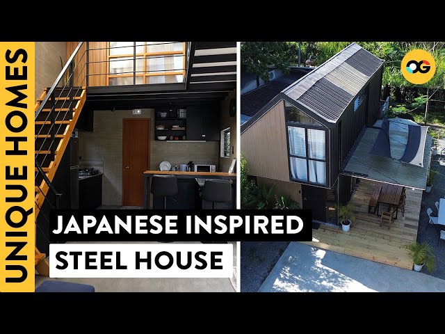 Step Inside This Japanese Inspired Steel House in Cavite | Unique Homes | OG class=