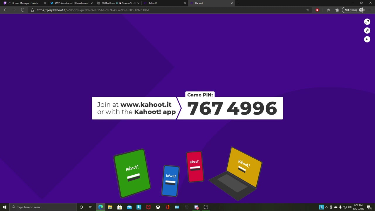 Full Stream Playing Kahoot And Some Roblox 13 YouTube 