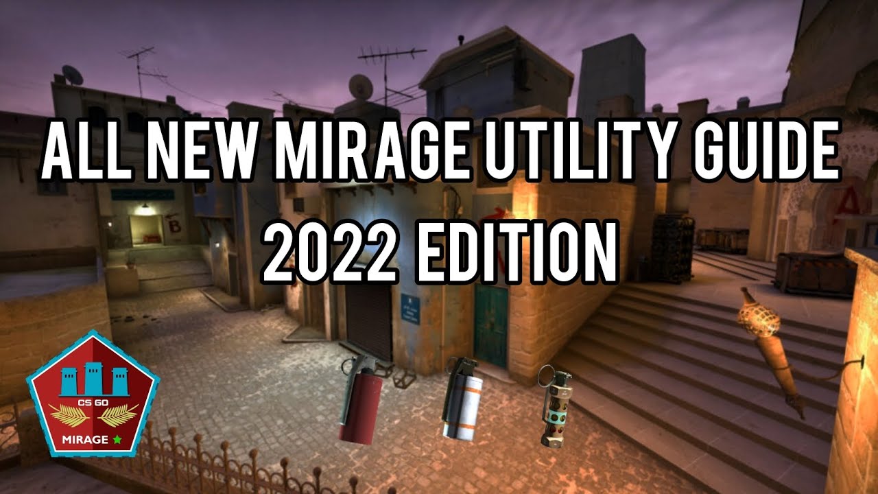 ALL NEW UTILITIES you should know on MIRAGE |64-TICK| CSGO [2022 ...