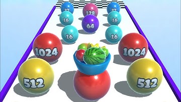 Ball Merge 2048 MAX LEVELS, All Levels Gameplay Walkthrough Android, iOS Levels 1-9999 (Part 4)