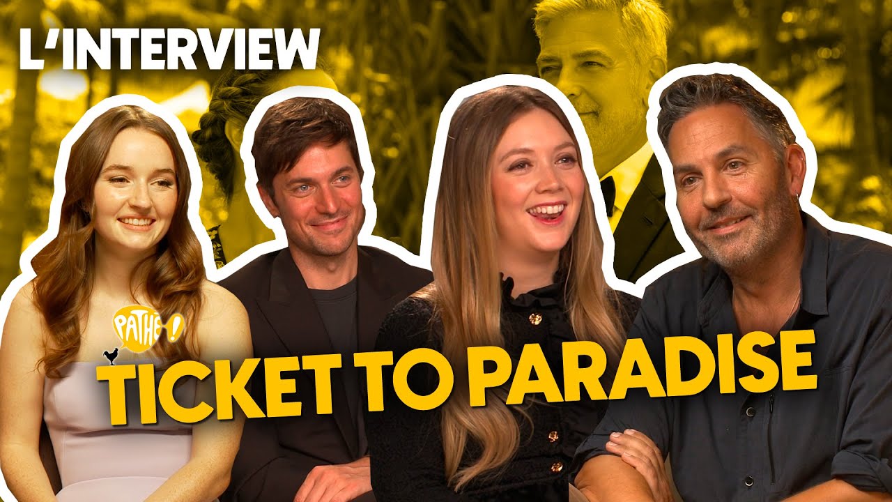 L'INTERVIEW L'équipe de TICKET TO PARADISE (Billie Lourd, Kaitlyn
