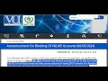 VU Final Term Results and Blocking of LMS accounts Announcement