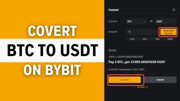 How to Convert BTC to USDT on Bybit Mobile App (FULL GUIDE)