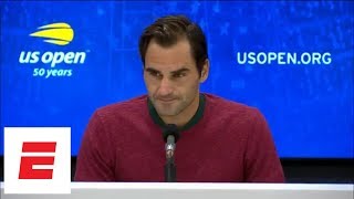 2018 US Open press conference: Roger Federer talks upset loss to John Millman | ESPN