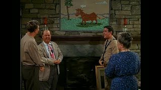 Andy Griffith Show 6-6 - Otis, the Artist-Otis tries his hand at mosaic art