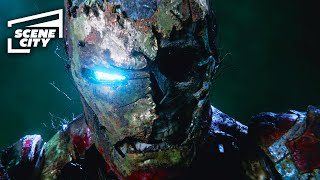 SpiderMan Far From Home: Mysterio Illusion | Zombie Iron Man Scene (HOLLAND, GYLLENHAAL)