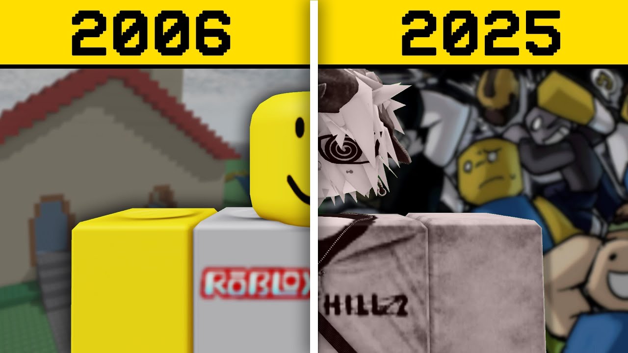 Cała Historia Roblox (2004-2025)