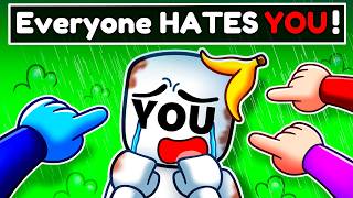 Everyone HATES YOU in Roblox Snapchat..