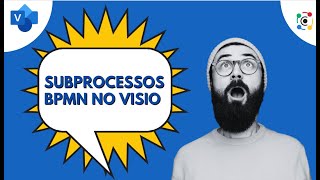 Map subprocesses in VISIO