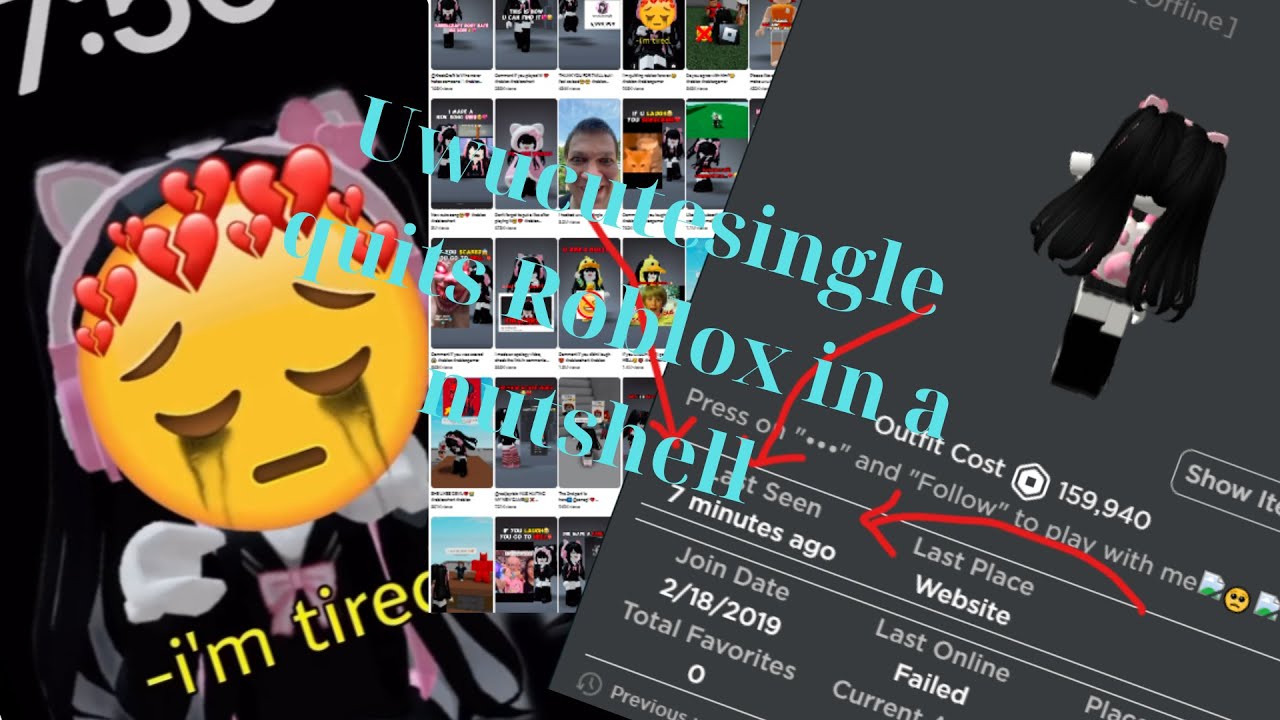 QUITS ROBLOX IN A NUTSHELL YouTube 