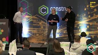 LiskHQ at consensus talking about the Lisk Center Utrecht at 1:50