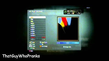 Black Ops Fan Fade PlayerCard Tutorial