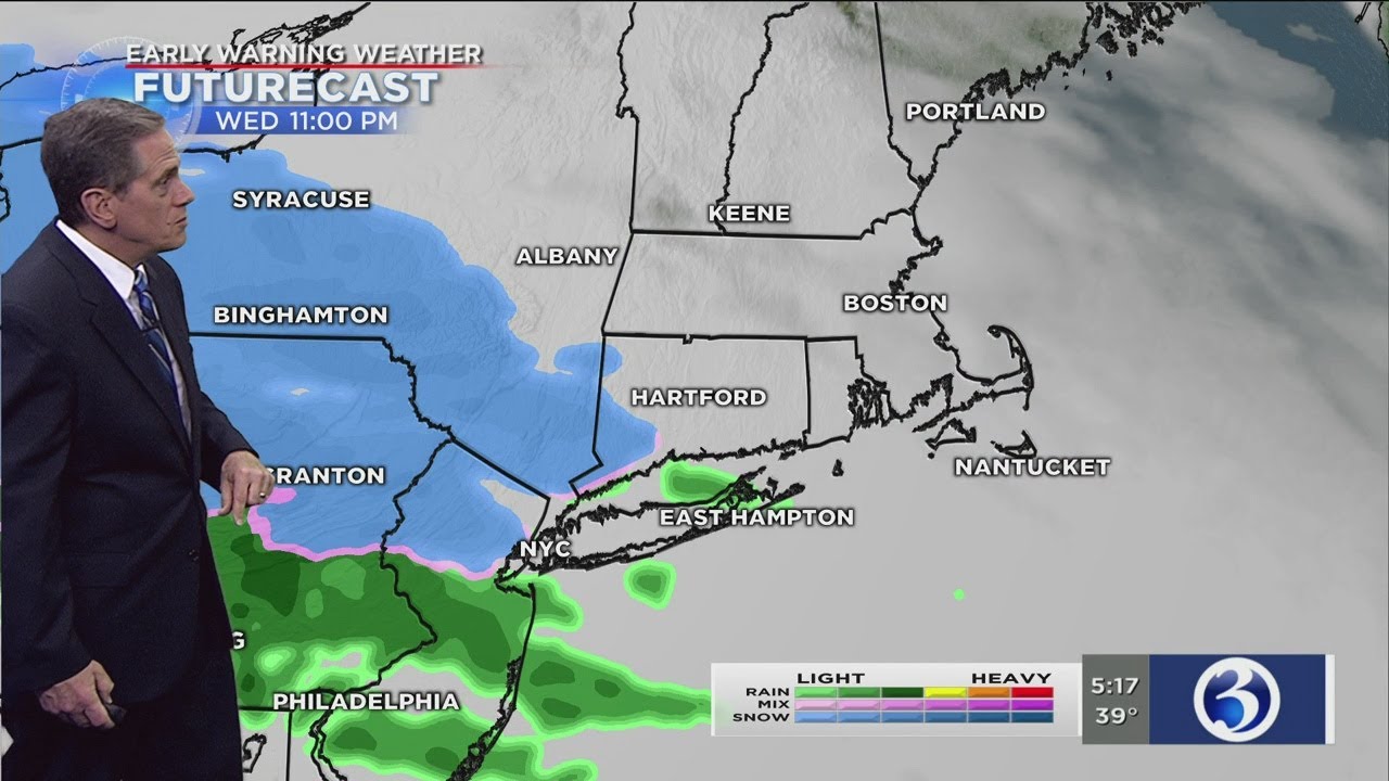 FORECAST: A wintry mix and more rain are in the forecast - YouTube